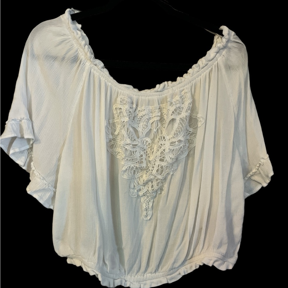 White EarthBound blouse